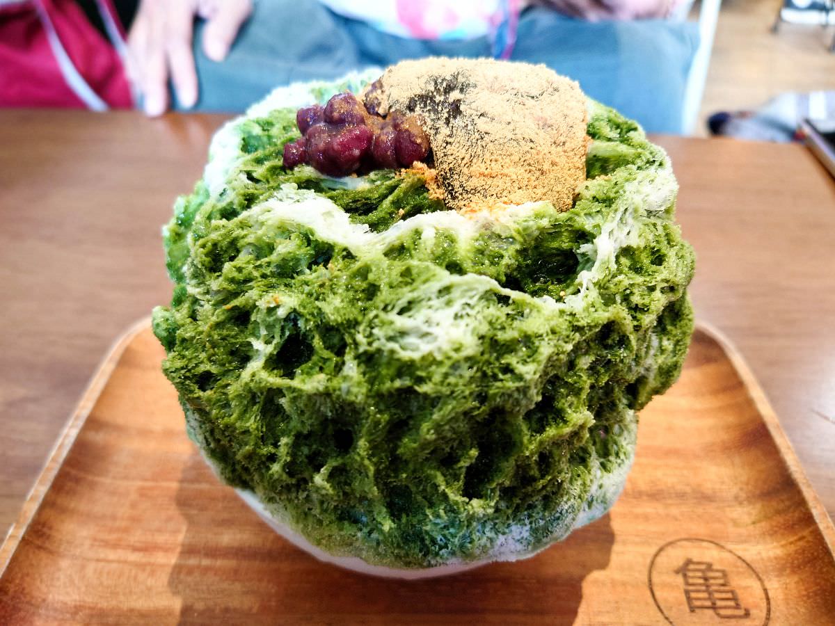 [食記][宜蘭縣][宜蘭市] 小亀有／kaki gori 店 — 宜蘭火車站附近抹茶控必訪聖地，濃抹十足的抹茶刨冰和抹茶甜湯。