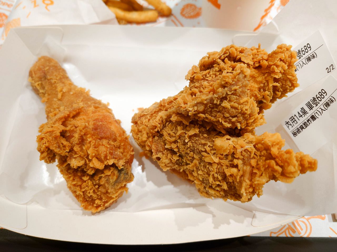 [食記][台北市] Popeyes Chicken 台北許昌店 — 來自美國路易斯安那州炸雞名店來台開店，以秘製肯瓊香料醃製的炸雞。
