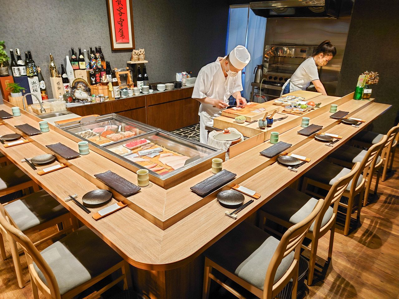 [食記][台北市] 仁壽司 — 內湖湖光市場附近巷弄內無菜單日本料理