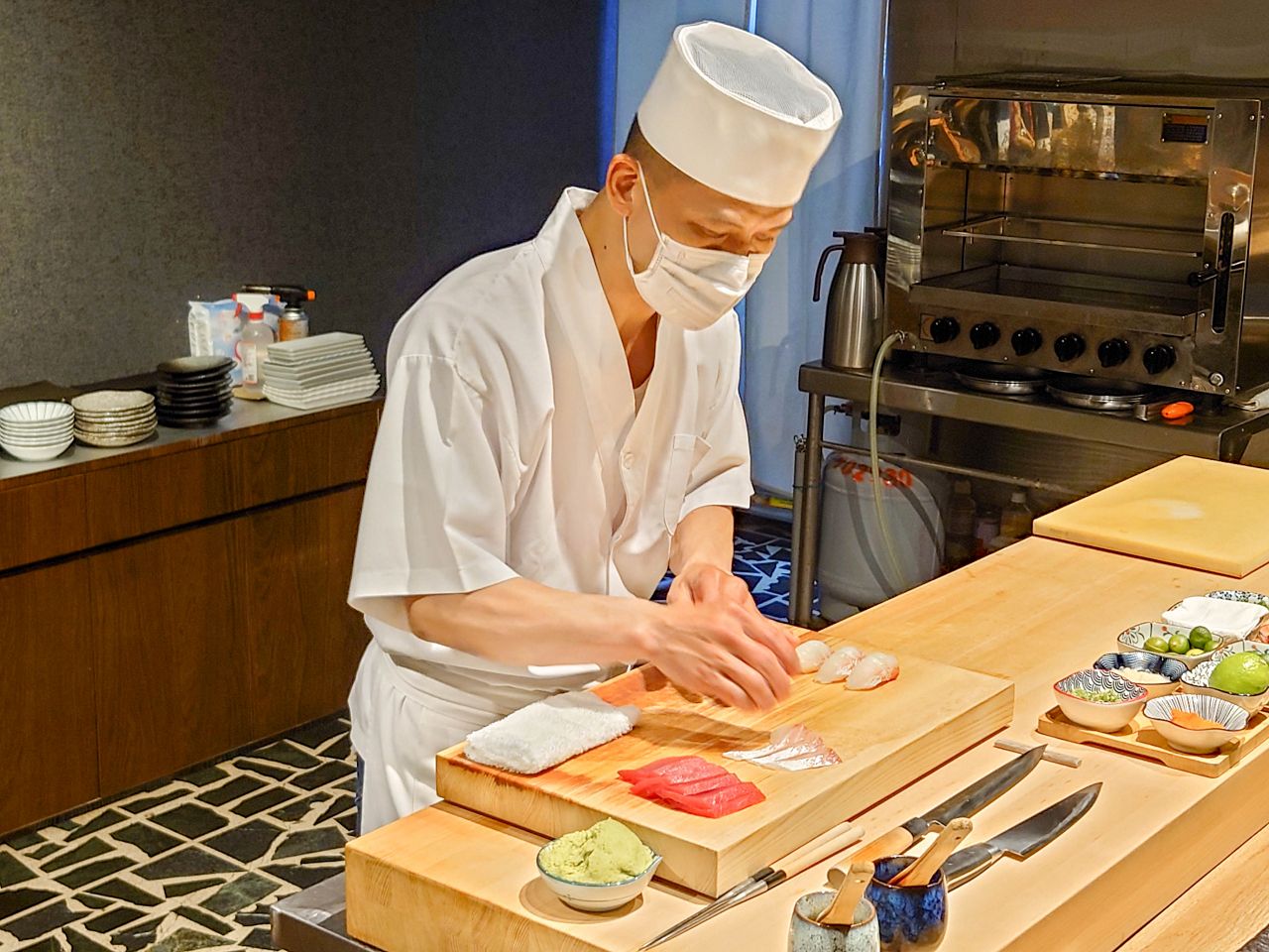 [食記][台北市] 仁壽司 — 內湖湖光市場附近巷弄內無菜單日本料理