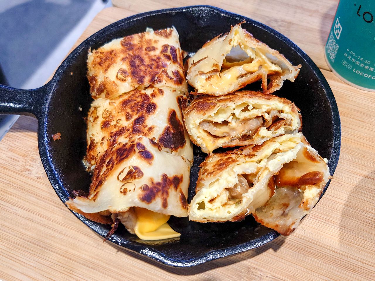 [食記][台北市] LOCO FOOD 樂口福 2部曲 — 鐵鍋酥皮蛋捲名店搬到大安區重新開幕！