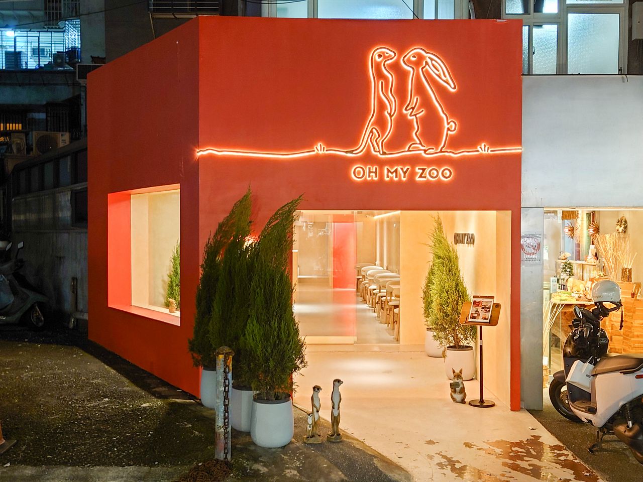[食記][台北市] Oh My Zoo Cafe — 台北東區巷弄內新開抹茶館兼寵物咖啡廳