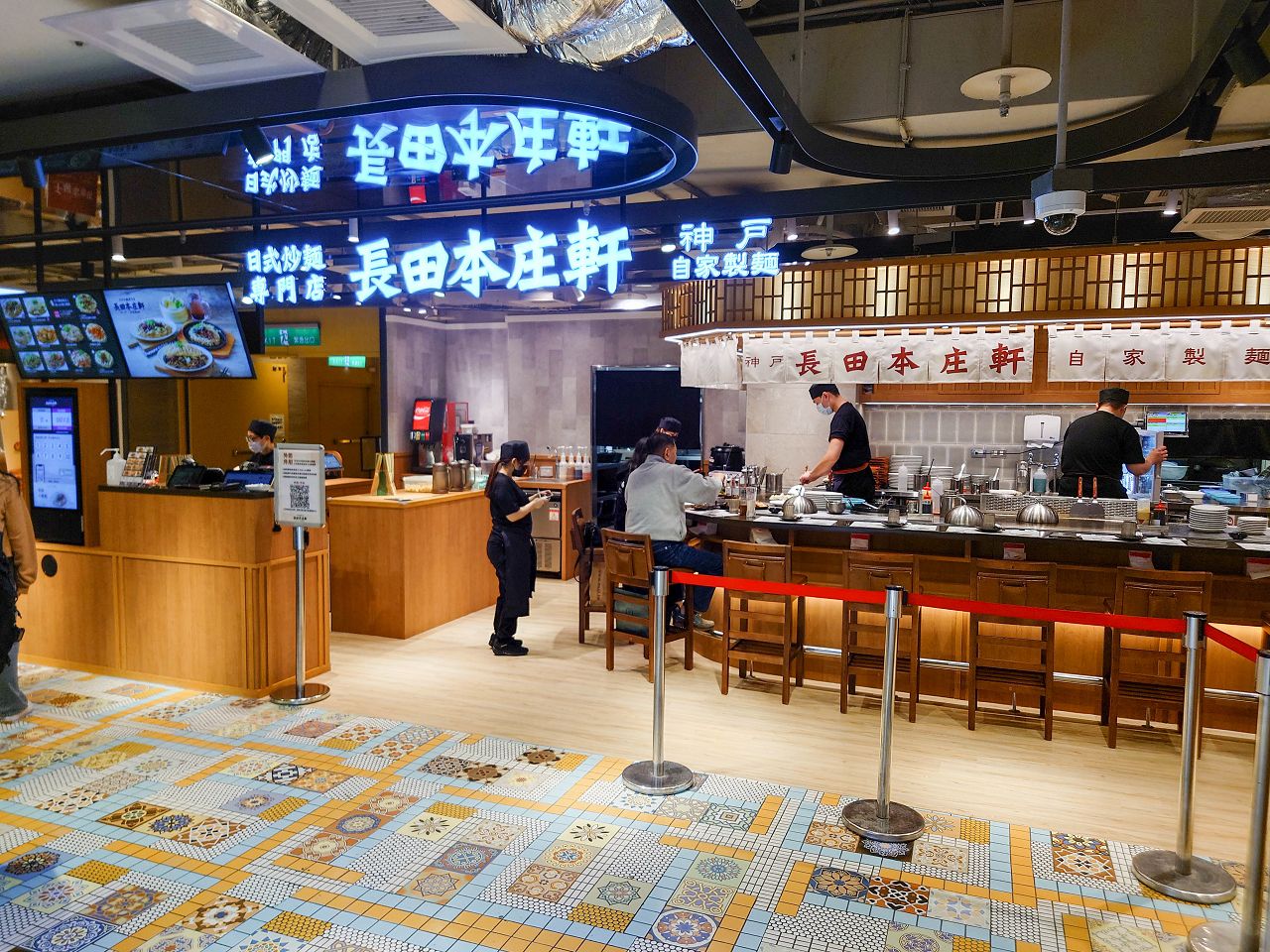 [食記][台北市] 長田本庄軒 新光南西店 — 神戶日式炒麵名店插旗新光三越南西三館