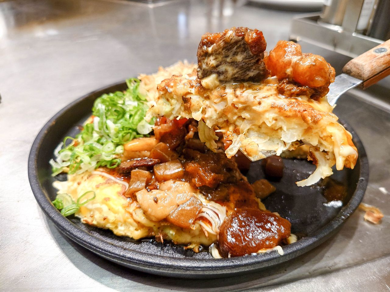 [食記][台北市] 長田本庄軒 新光南西店 — 神戶日式炒麵名店插旗新光三越南西三館