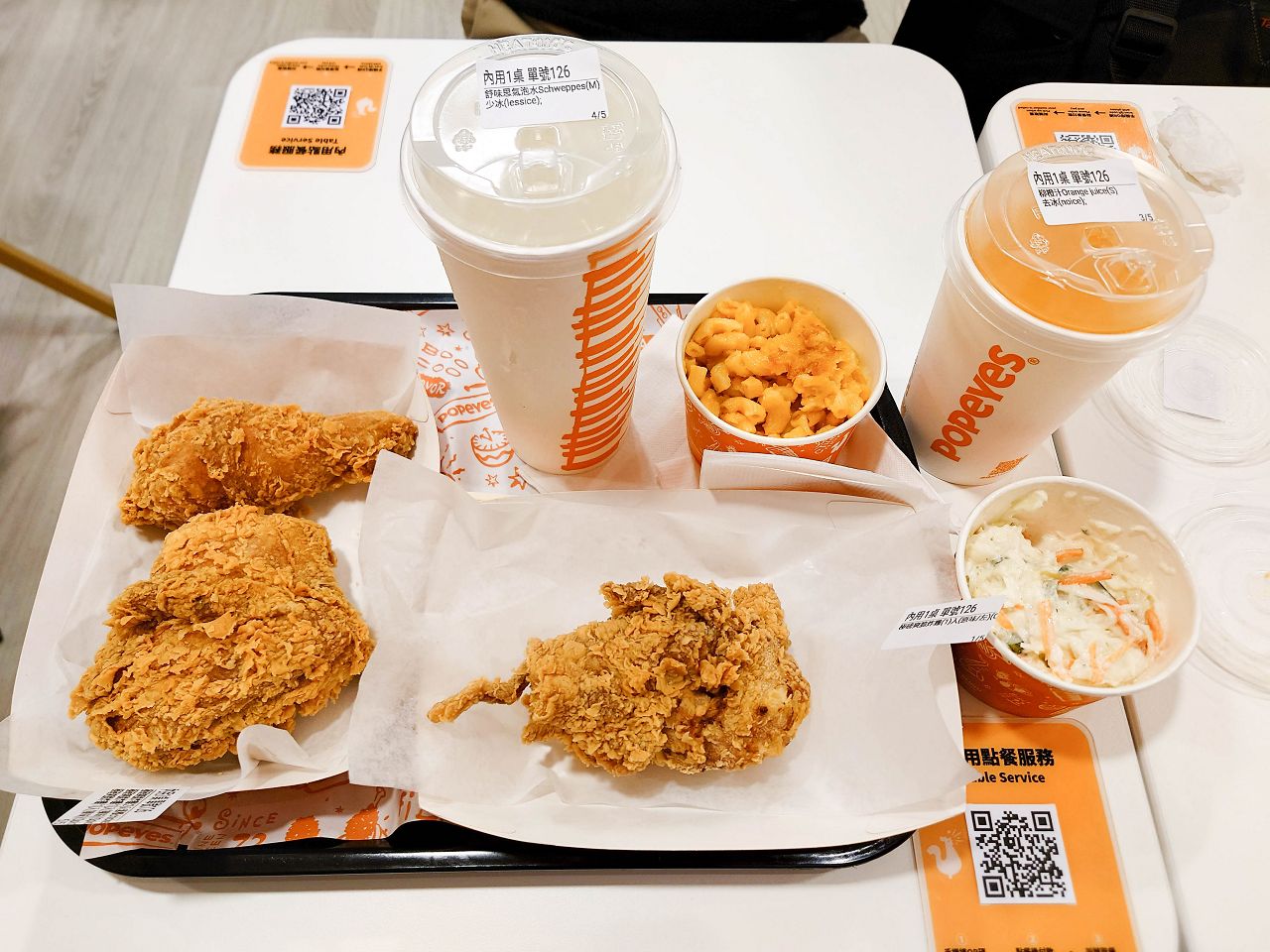 [食記][台北市] Popeyes Chicken 台大公館店 — 肯瓊風味炸雞名店進駐台大公館商圈