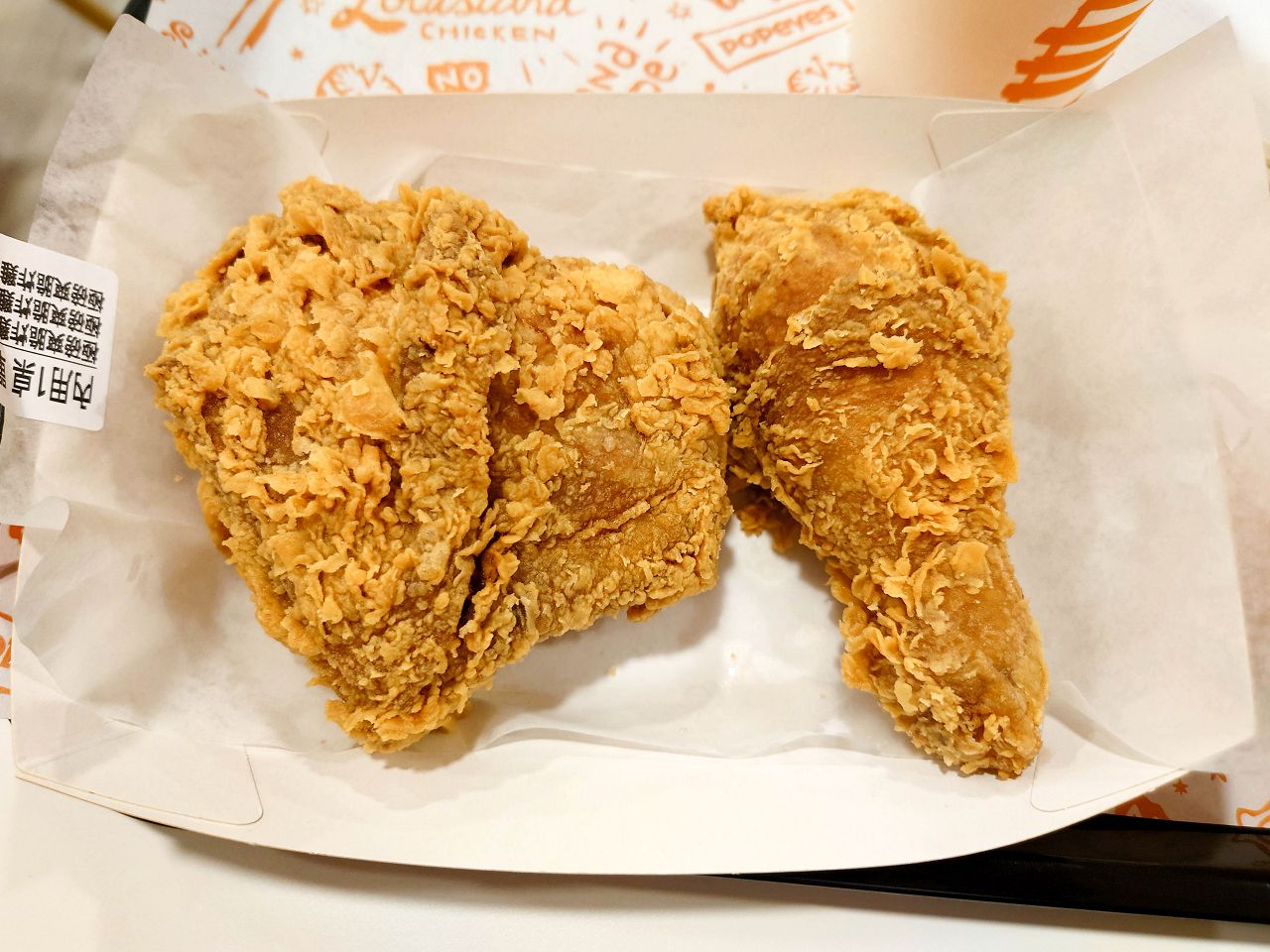 [食記][台北市] Popeyes Chicken 台大公館店 — 肯瓊風味炸雞名店進駐台大公館商圈