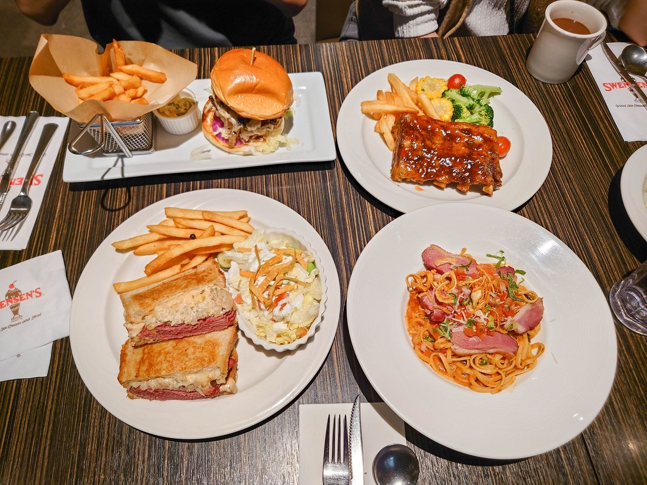 [食記][台北市] Swensen’s 双聖美式餐廳 大安店 — 超豪華9球冰淇淋組合的環遊世界聖代適合多人合享