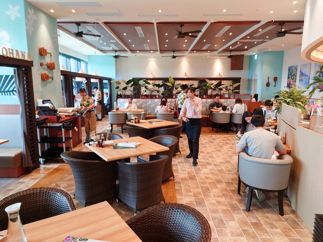 [食記][台北市] La Ohana 夏威夷餐廳&咖啡 LaLaport 南港店 — 夏威夷海島渡假風格美式餐廳