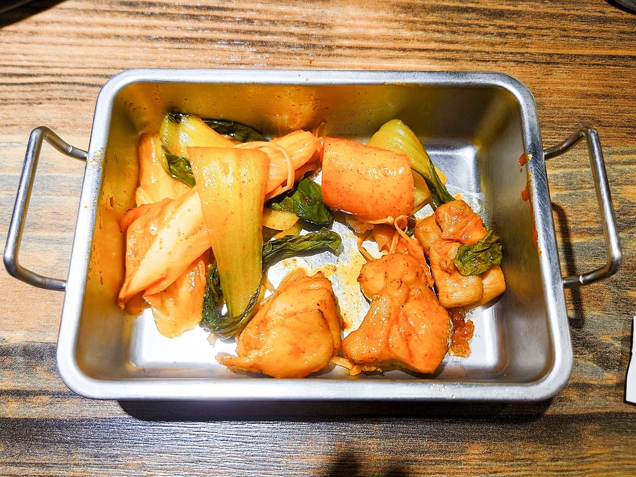 [食記][台北市] 甩鍋雞볶찜韓式炒雞吃到飽 西門店 — 現點現炒香辣夠味又香氣十足的韓式炒雞