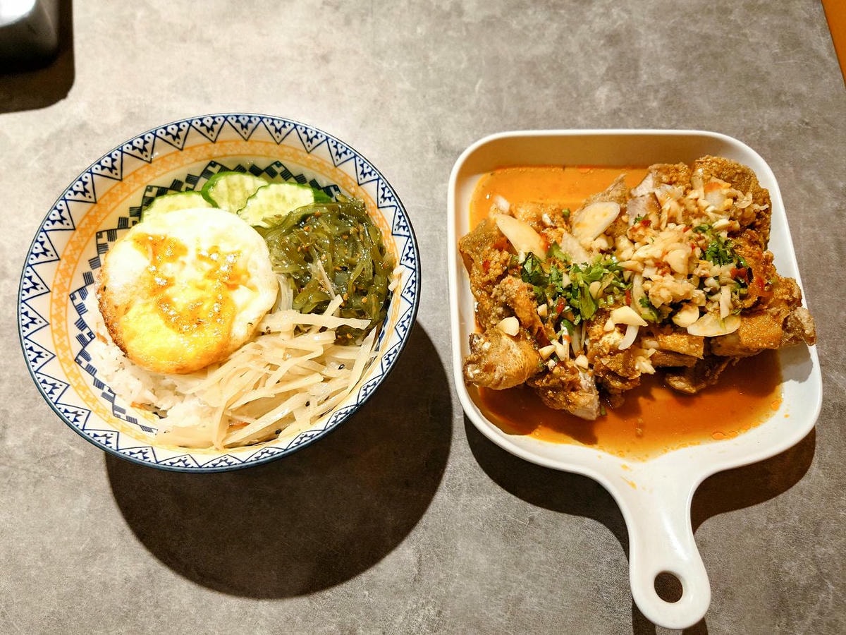 [食記][新北市][板橋區] 泰桔食坊 — 板橋國泰市場巷弄內泰式個人餐專賣小館
