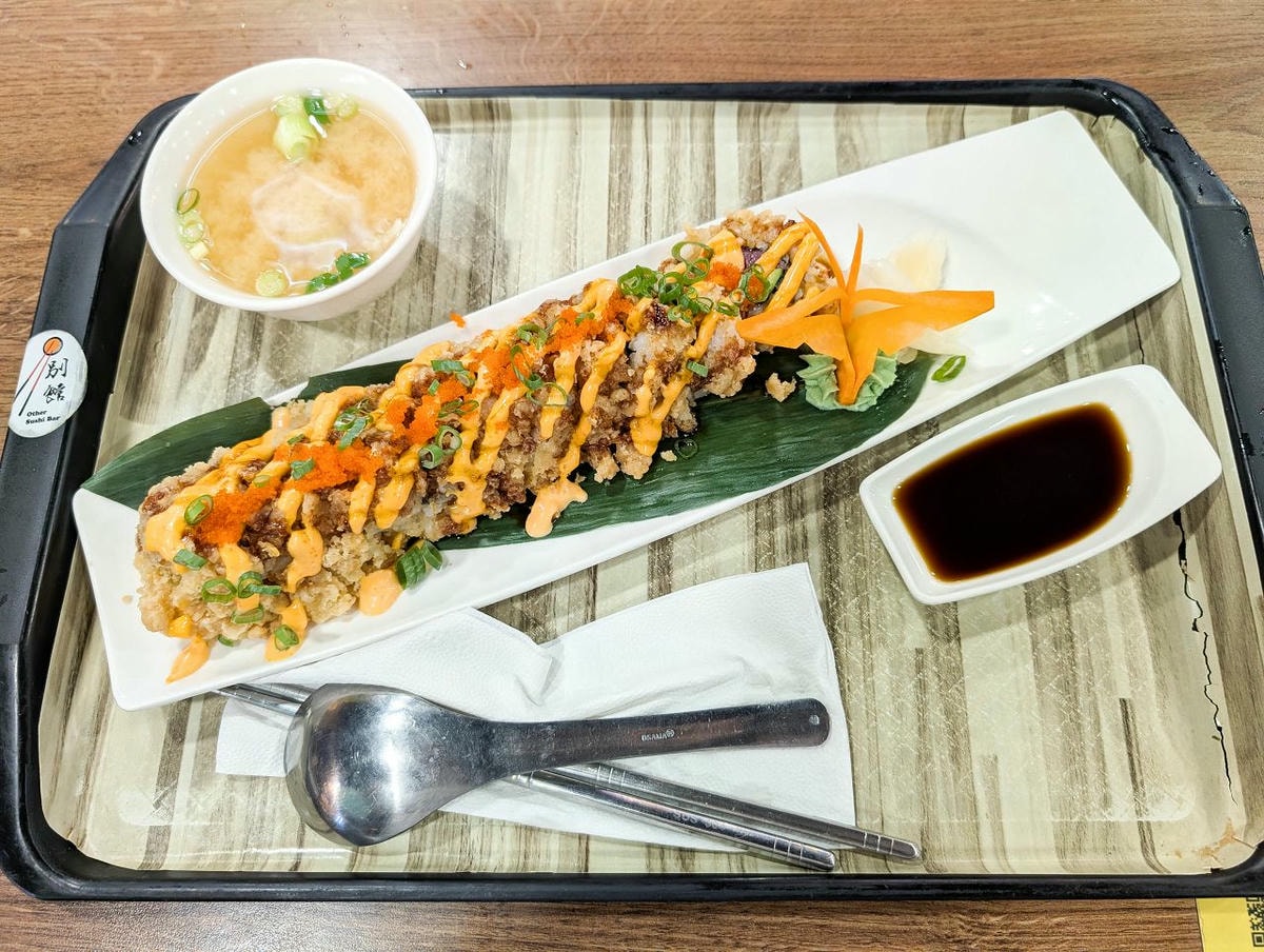 [食記][台北市] 別館美式壽司創意料理 — 中崙市場內美式壽司專賣店