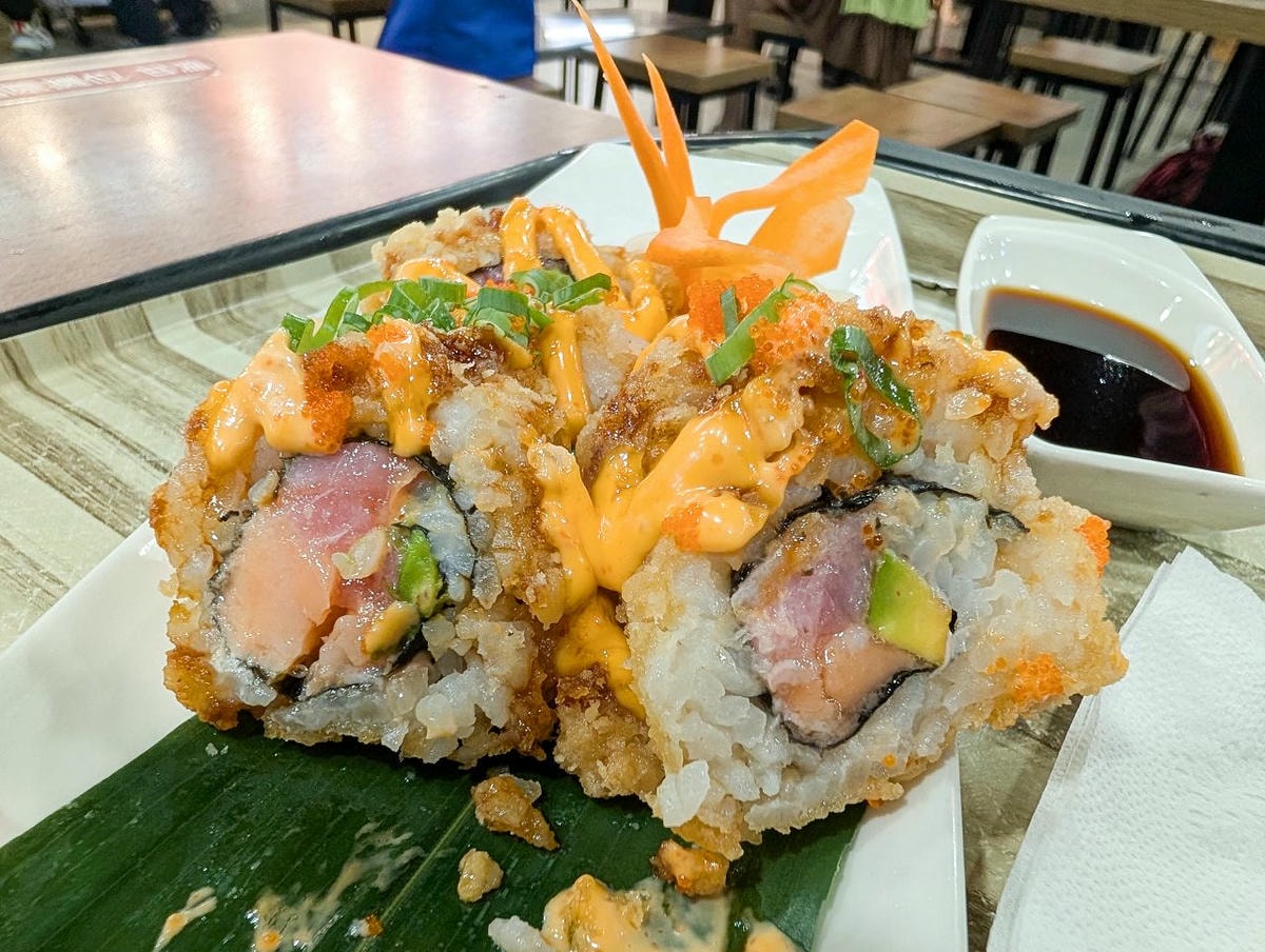 [食記][台北市] 別館美式壽司創意料理 — 中崙市場內美式壽司專賣店