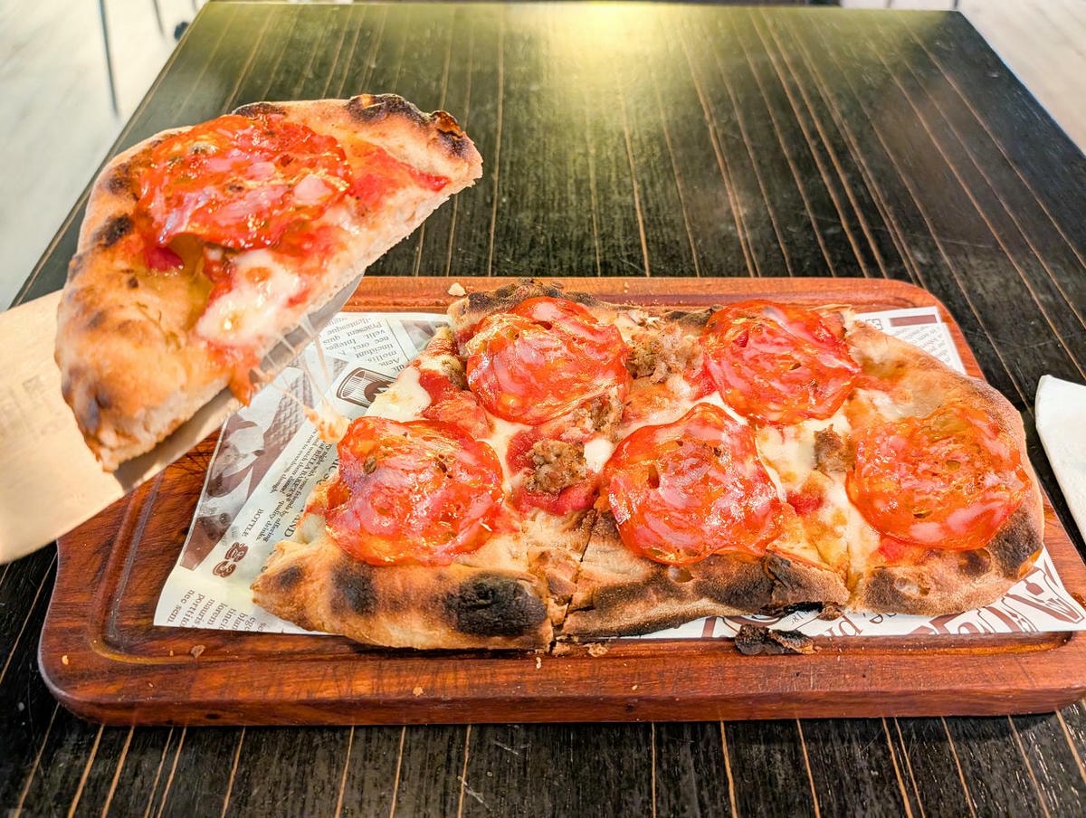 [食記][台北市] Pizza Si (已歇業) — 義大利籍老闆開的羅馬式披薩專賣店