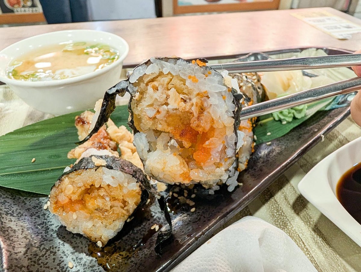 [食記][台北市] 別館美式壽司創意料理 — 中崙市場內美式壽司專賣店