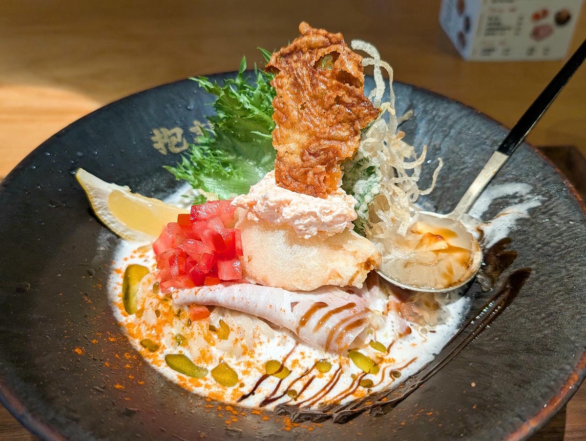 [食記][台北市] 抱きしめ鯛 – 鯛担麵專門店 — 結合法式料理烹飪技法和細膩擺盤的日法合璧創意拉麵