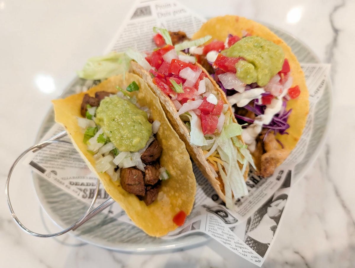 [食記][台北市] AJ Taco — 中崙市場附近巷弄內環境高質感又舒適的墨西哥料理餐廳