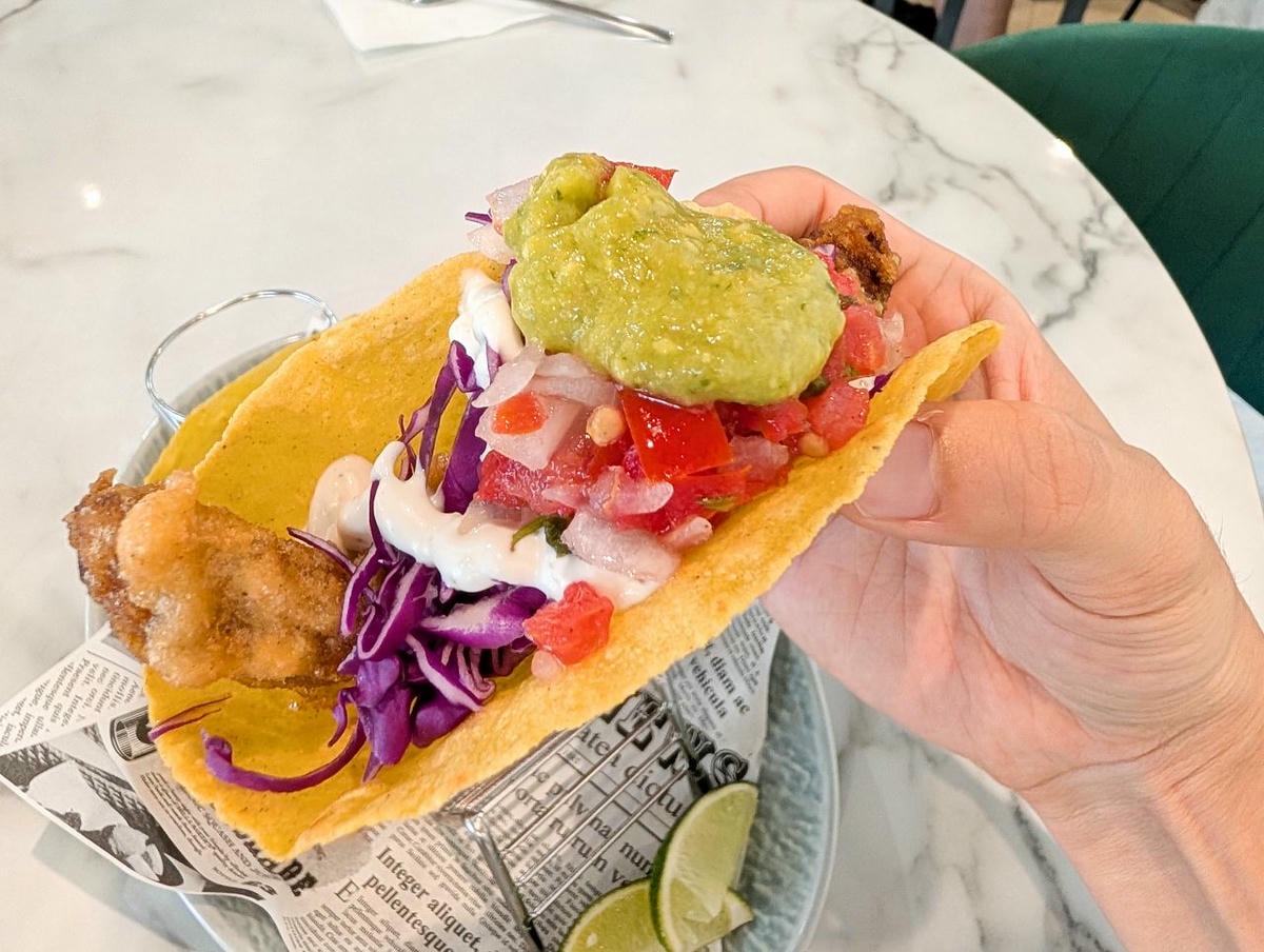 [食記][台北市] AJ Taco — 中崙市場附近巷弄內環境高質感又舒適的墨西哥料理餐廳