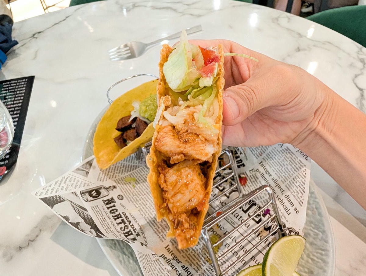 [食記][台北市] AJ Taco — 中崙市場附近巷弄內環境高質感又舒適的墨西哥料理餐廳