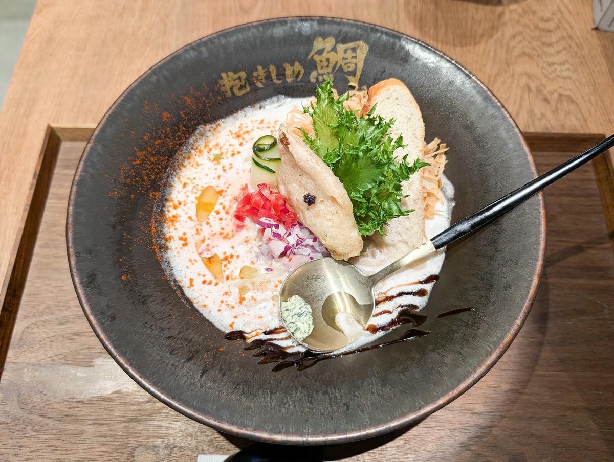 [食記][台北市] 抱きしめ鯛 – 鯛担麵專門店 — 結合法式料理烹飪技法和細膩擺盤的日法合璧創意拉麵