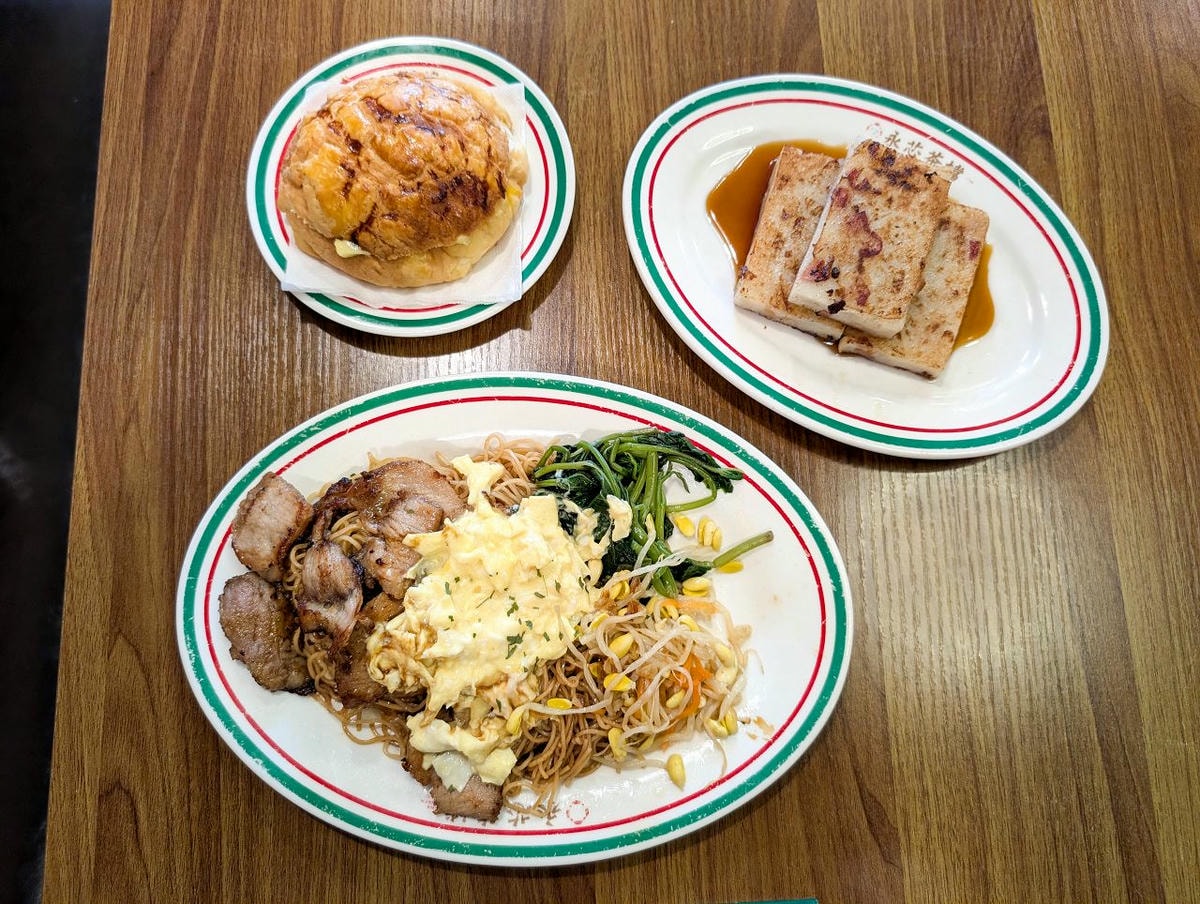 [食記][桃園市][中壢區] 永芯茶檔茶餐廳 內壢店 — 內壢高人氣港式茶餐廳