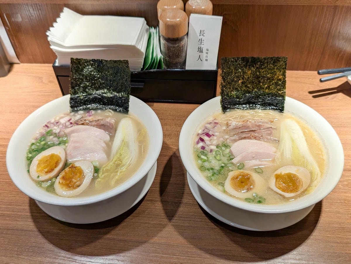 [食記][台北市] 長生塩人 劍潭店 — 高人氣淡麗系拉麵店，主打每日慢熬8小時的秘製鹽味湯頭。