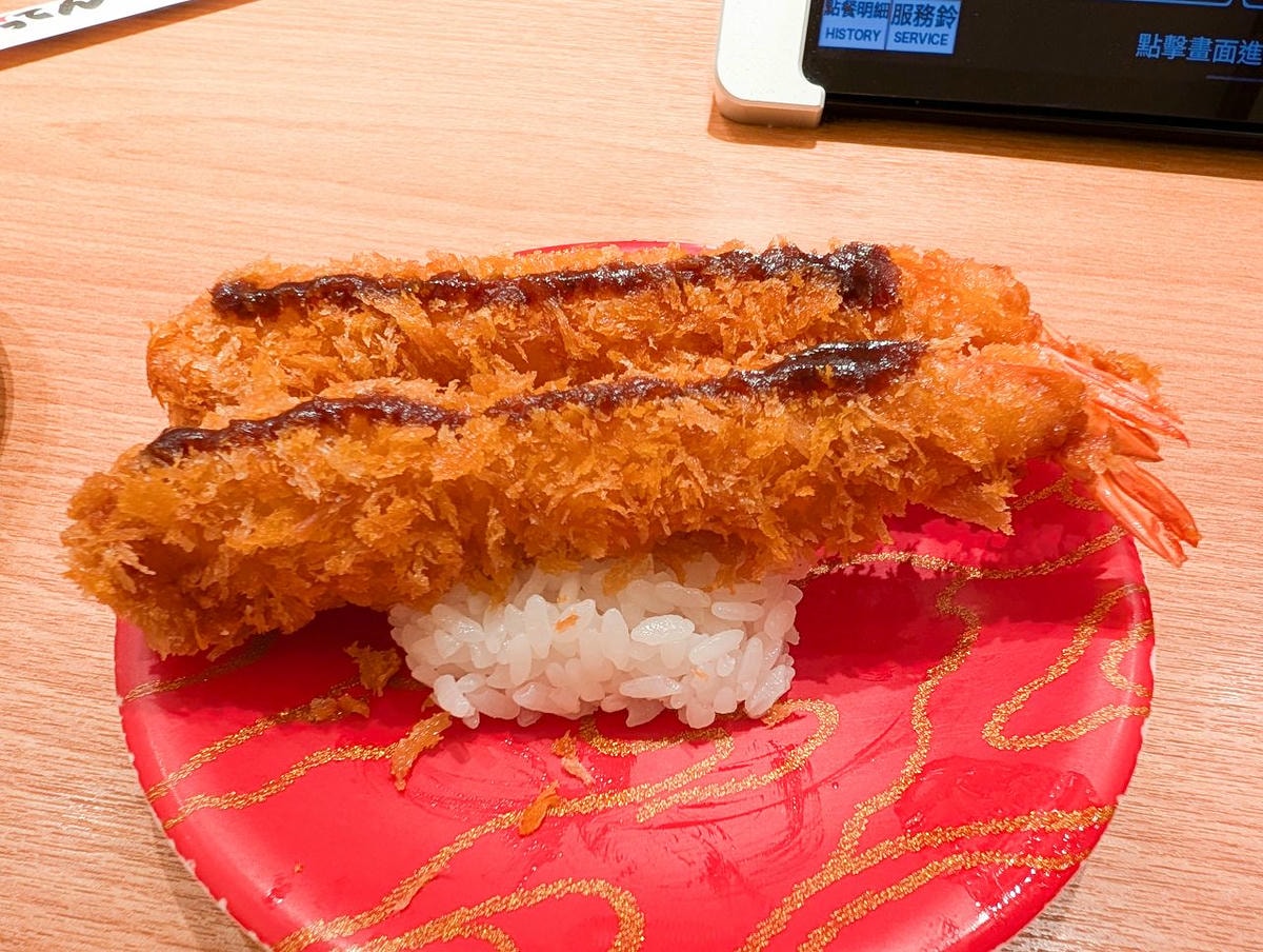 [食記][台北市] 合點壽司 がってん寿司 台北京站店