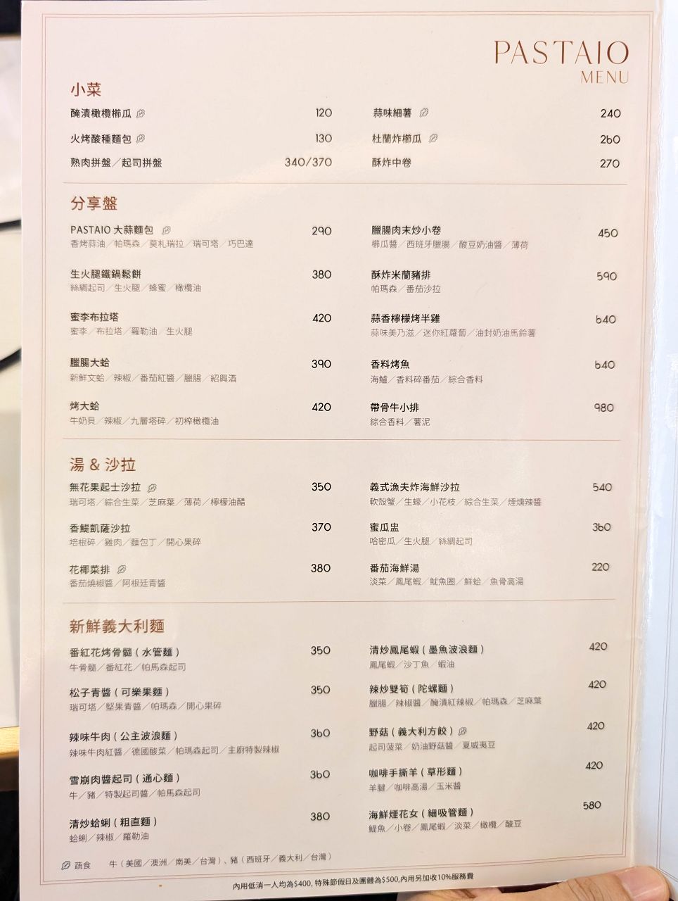 [食記][高雄市] PASTAIO 高雄店 — 台北知名手工義大利麵專賣店到高雄展店啦！