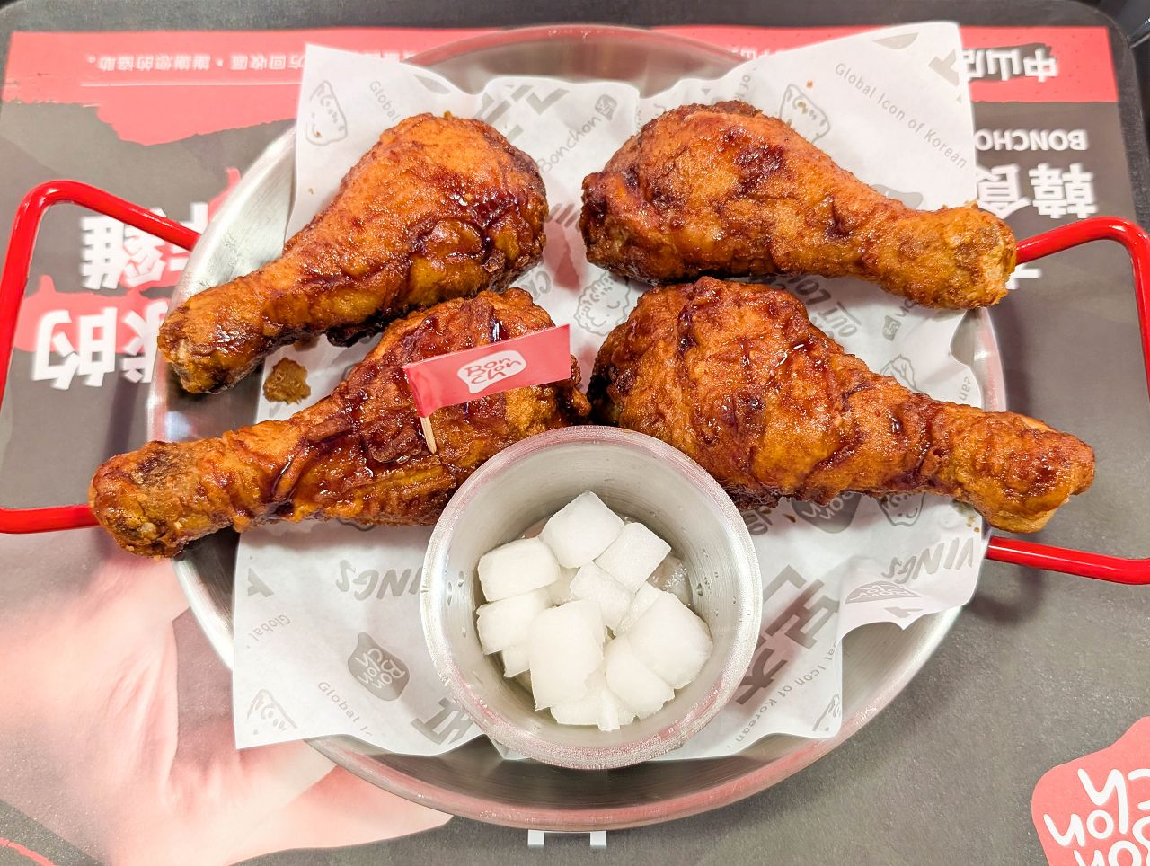 [食記][台北市] Bonchon Chicken 本村韓食炸雞 中山店
