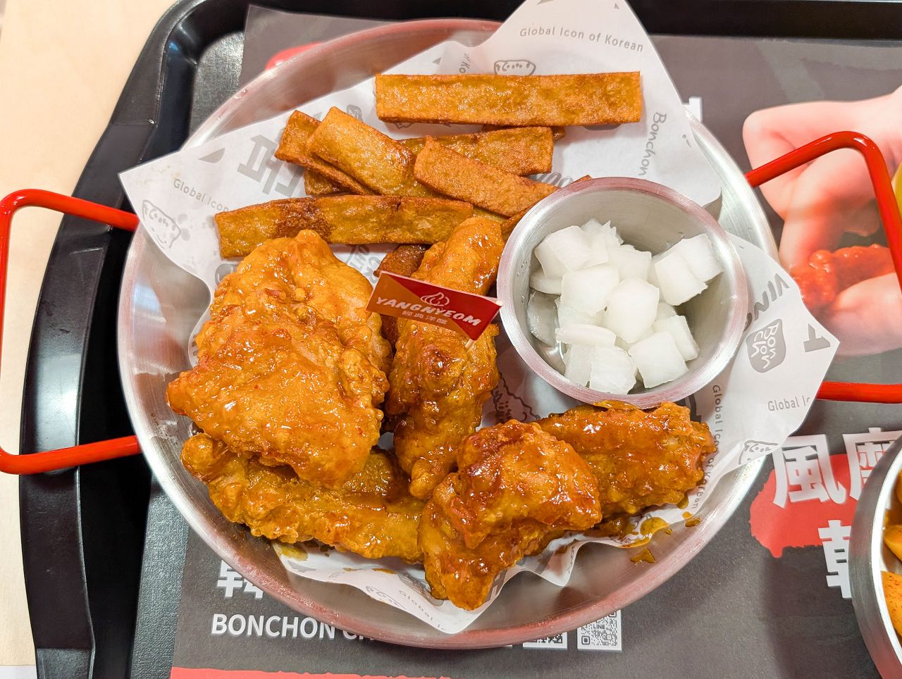 [食記][台北市] Bonchon Chicken 本村韓食炸雞 中山店