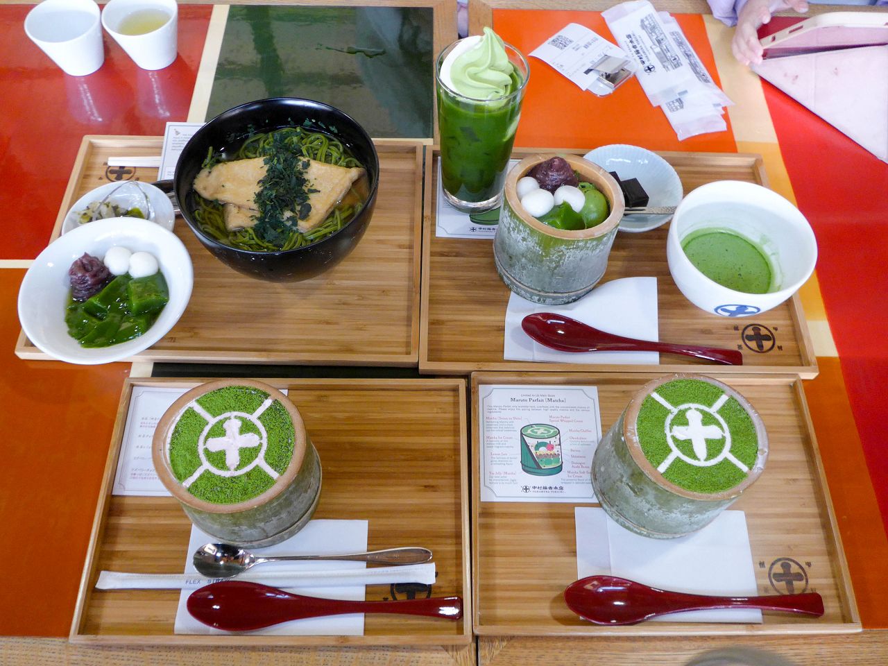[食記][日本][京都][宇治] 中村藤吉本店 — 宇治在地知名抹茶品牌，精緻美味的竹筒抹茶帕菲。