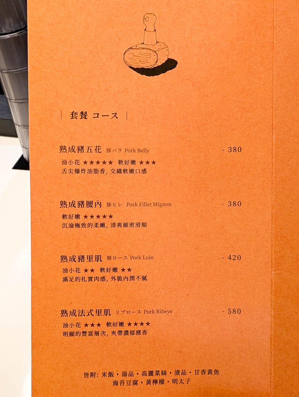 [食記][台北市] Mooku — 中山站附近林森北路巷弄內新開幕日式炸豬排專賣店