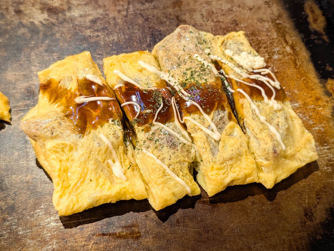 [食記][日本][大阪] お好み焼き 粉もん太郎 難波千日前店 — 大阪難波蛋包炒麵推薦
