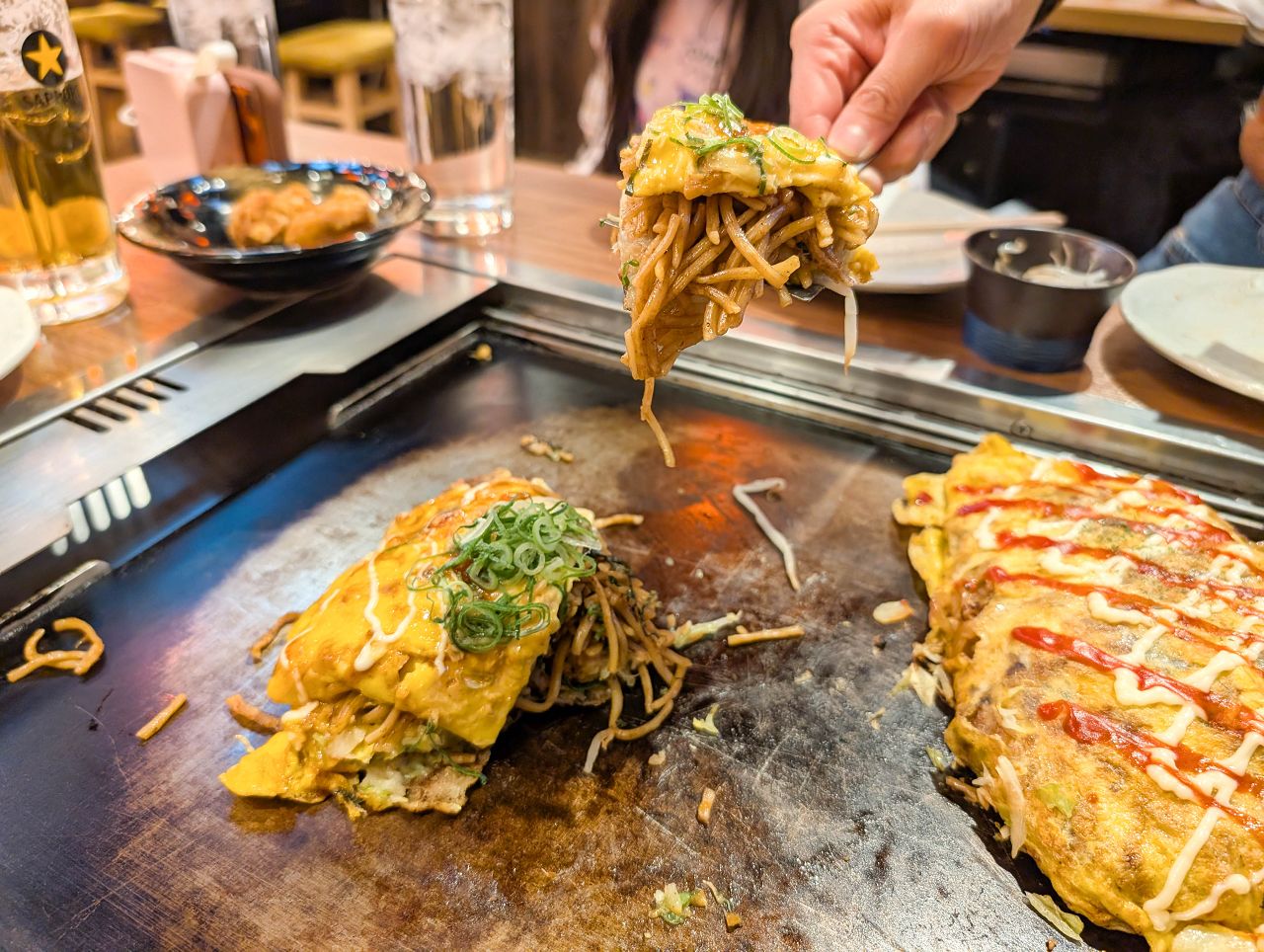 [食記][日本][大阪] お好み焼き 粉もん太郎 難波千日前店 — 大阪難波蛋包炒麵推薦