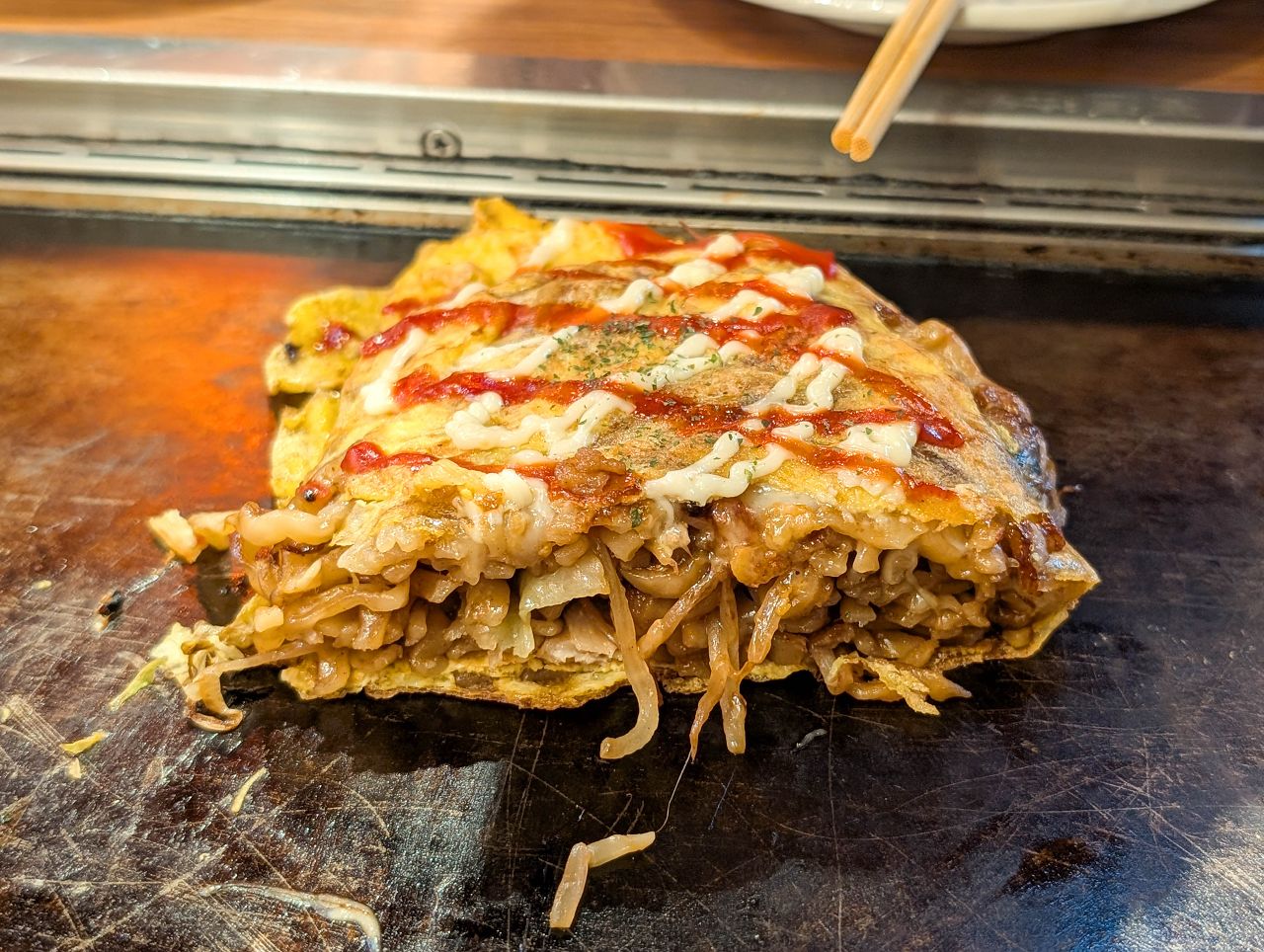 [食記][日本][大阪] お好み焼き 粉もん太郎 難波千日前店 — 大阪難波蛋包炒麵推薦