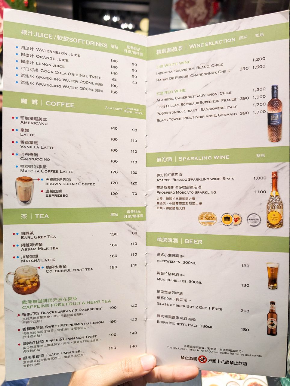 [食記][台北市] TUTTO Fresco 翡冷翠義式餐廳
