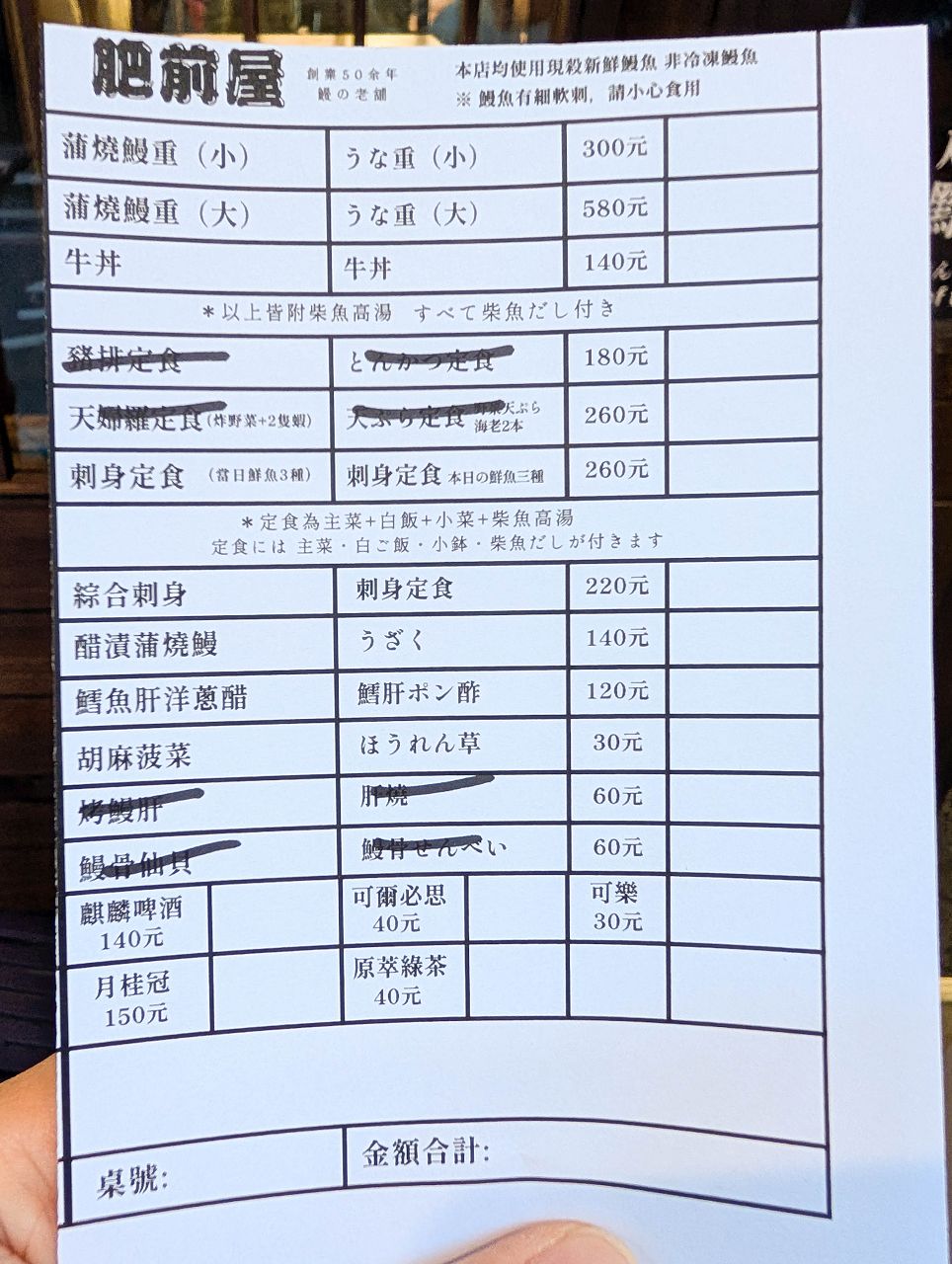 [食記][台北市] 肥前屋 — 捷運中山站附近七條通內擁有50年歷史的鰻魚飯老店回歸啦！