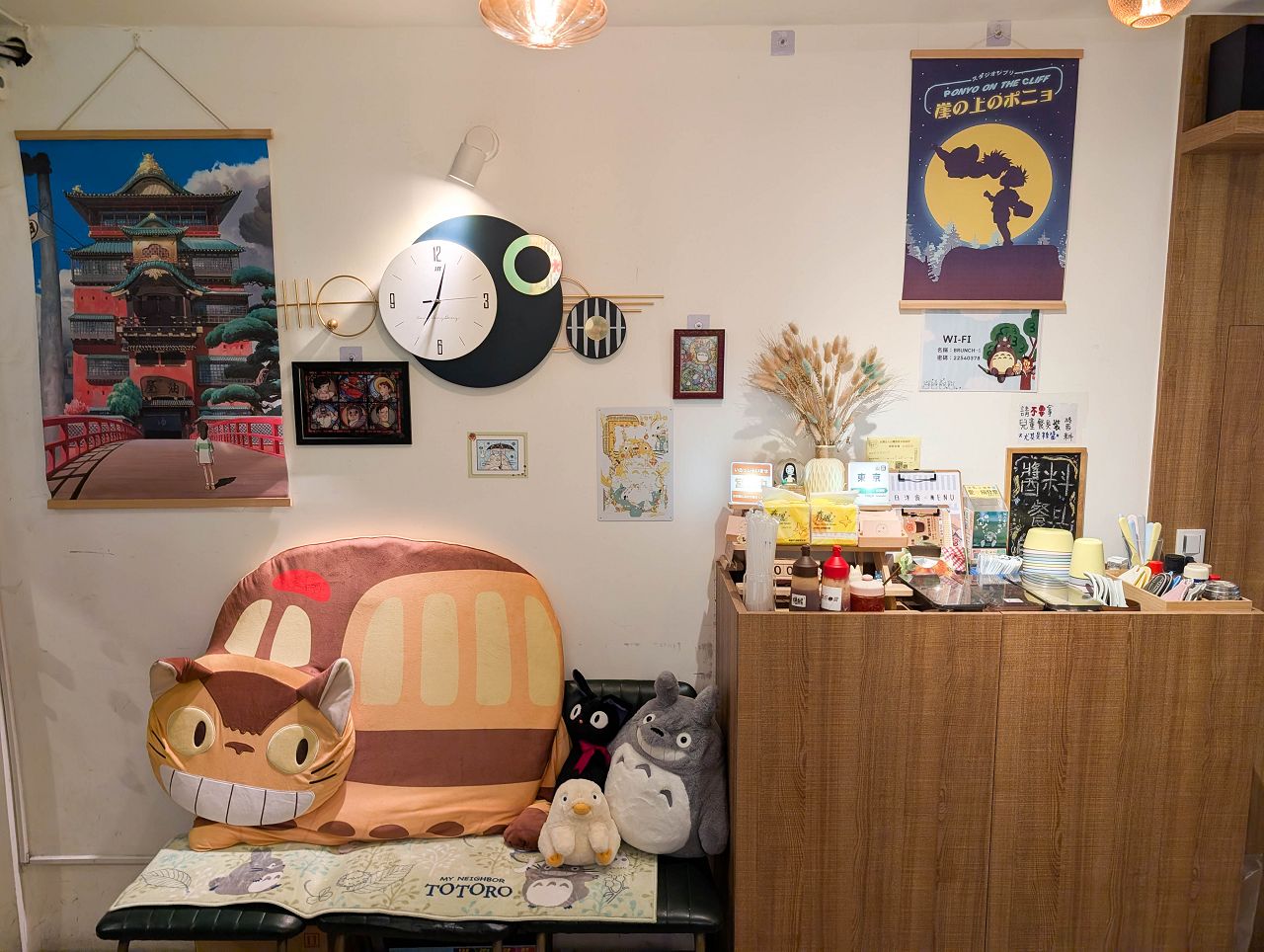 [食記][新北市][板橋區] 風日洋食 — 滿滿宮崎駿動畫布置的溫馨家庭式日式洋食館