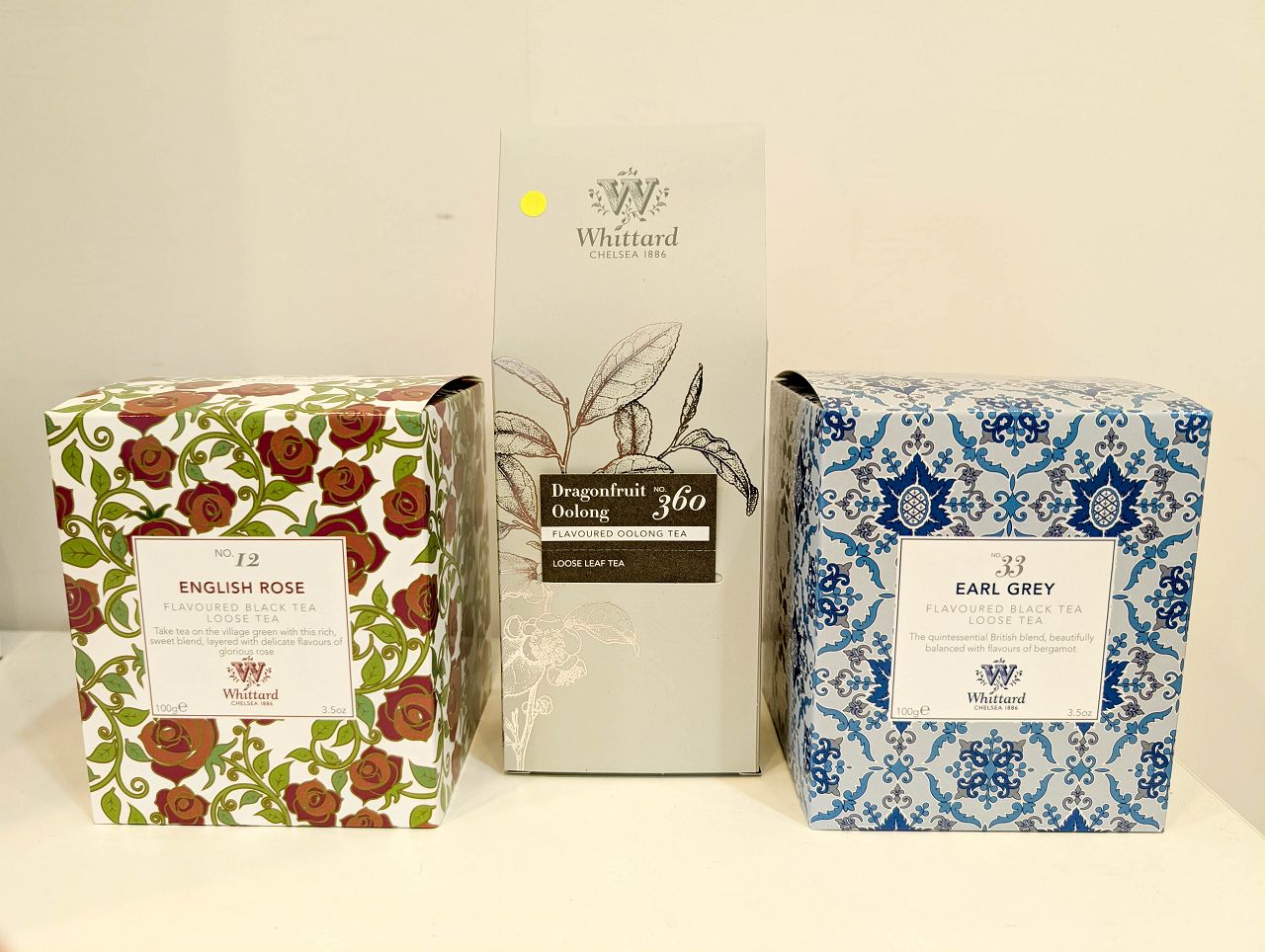 [食記][桃園市][中壢區] Whittard 桃園華泰名品城店 —  來自英國倫敦百年茶牌，享用優質英國茶飲以及英國茶甜點和冰淇淋。
