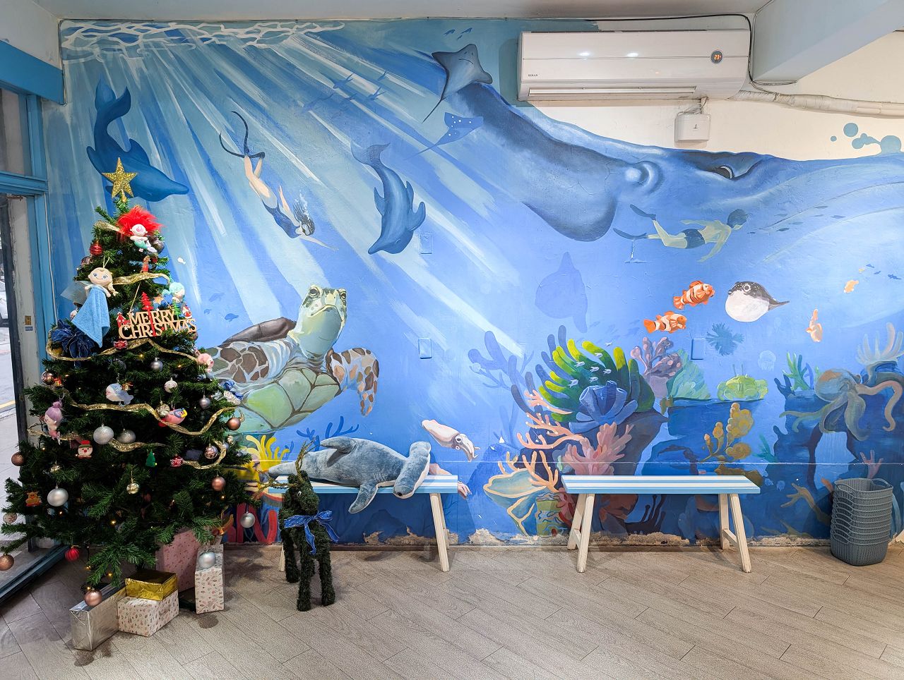 [食記][新北市][三重區] 藍洋洋 Lazy Brunch — 捷運菜寮站附近海洋風格早午餐餐廳