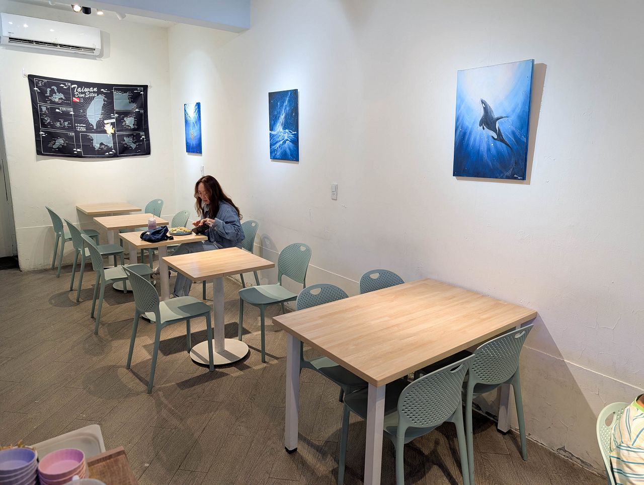 [食記][新北市][三重區] 藍洋洋 Lazy Brunch — 捷運菜寮站附近海洋風格早午餐餐廳