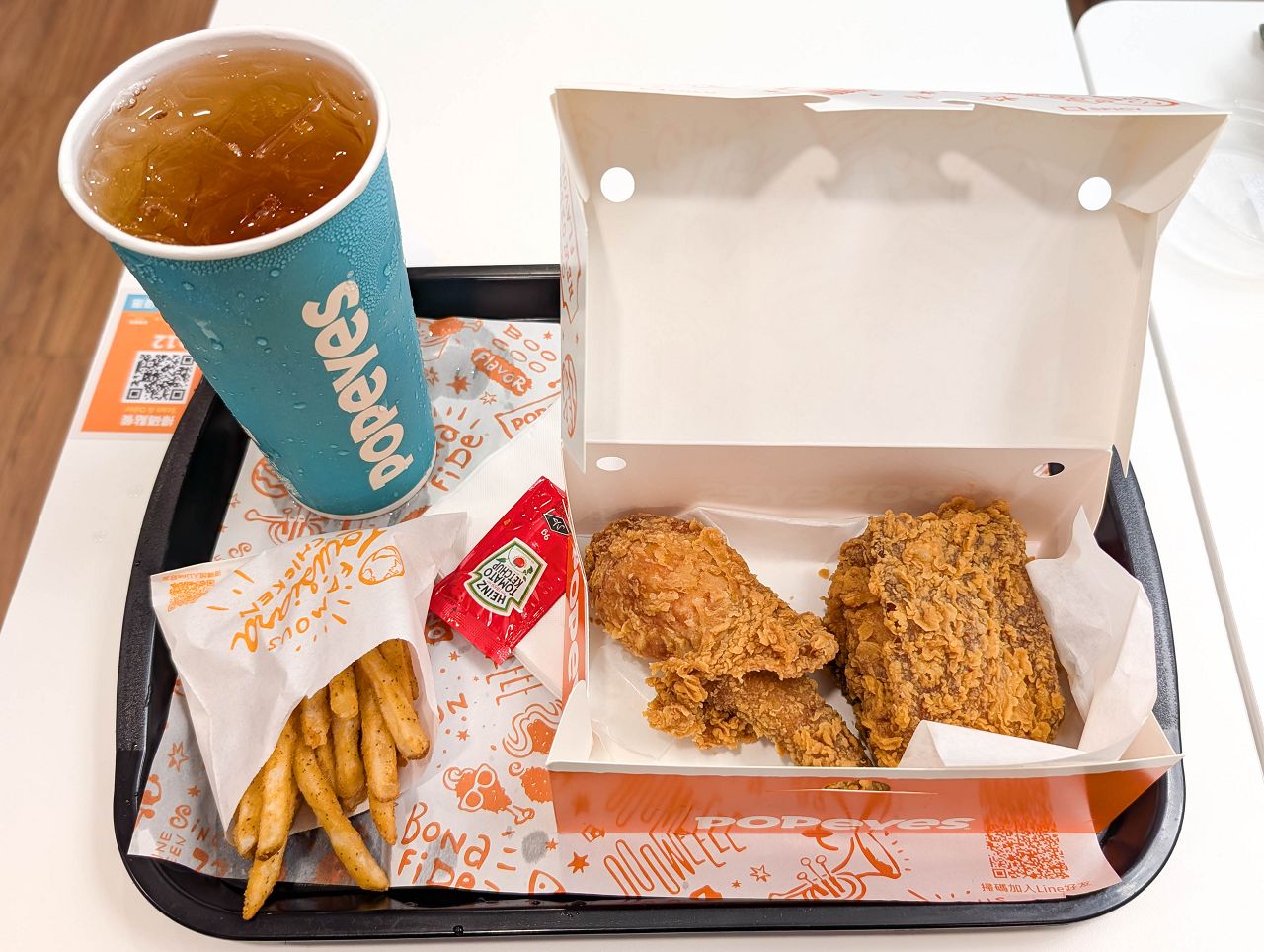 [食記][新北市][板橋區] Popeyes Chicken 板橋雙十店