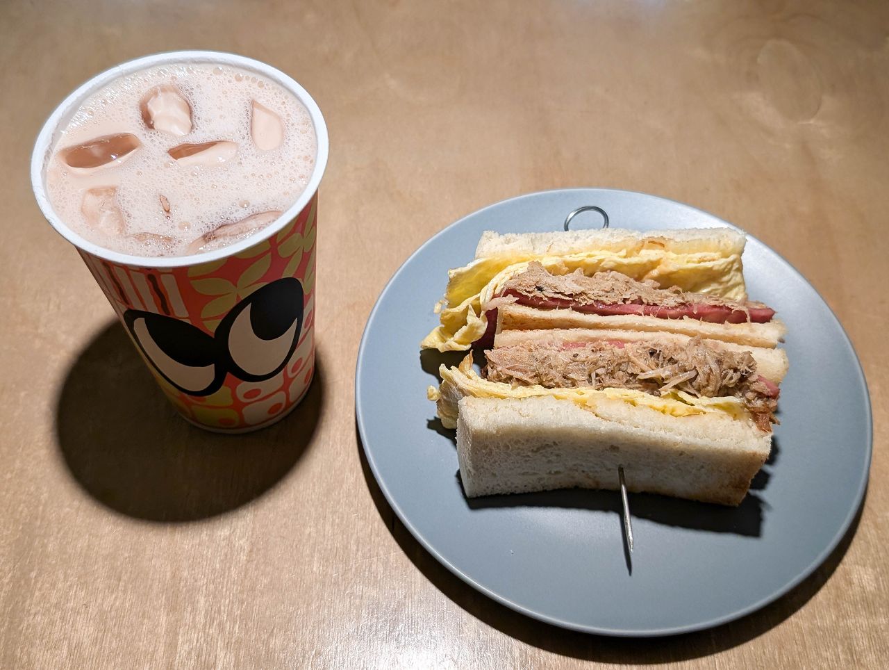 [食記][台北市] 福來早餐 古亭店 — 口味豐富多元的肉蛋吐司三明治